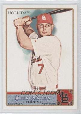 2011 Topps Allen & Ginter's - [Base] - Factory Set Glossy #240 - Matt Holliday /999