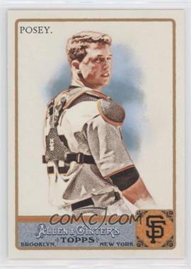 2011 Topps Allen & Ginter's - [Base] - Factory Set Glossy #265 - Buster Posey /999