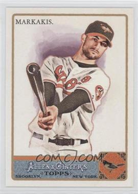 2011 Topps Allen & Ginter's - [Base] - Factory Set Glossy #314 - Nick Markakis /999