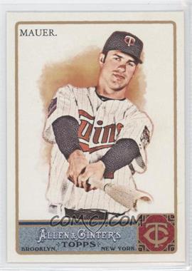 2011 Topps Allen & Ginter's - [Base] - Factory Set Glossy #350 - Joe Mauer /999