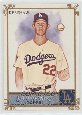 2011 Topps Allen & Ginter's - [Base] - Ginter Code Puzzle Border #125 - Clayton Kershaw