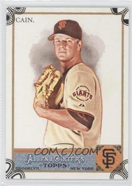 2011 Topps Allen & Ginter's - [Base] - Ginter Code Puzzle Border #134 - Matt Cain