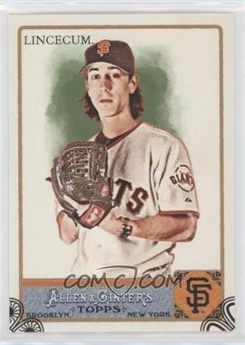 2011 Topps Allen & Ginter's - [Base] - Ginter Code Puzzle Border #170 - Tim Lincecum