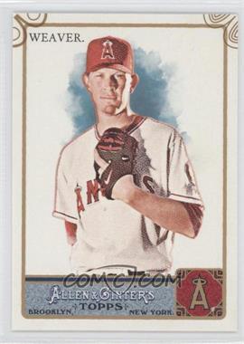 2011 Topps Allen & Ginter's - [Base] - Ginter Code Puzzle Border #196 - Jered Weaver