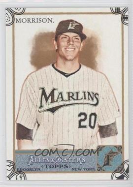 2011 Topps Allen & Ginter's - [Base] - Ginter Code Puzzle Border #21 - Logan Morrison