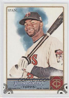 2011 Topps Allen & Ginter's - [Base] - Ginter Code Puzzle Border #254 - Denard Span