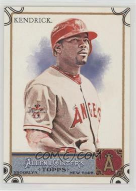 2011 Topps Allen & Ginter's - [Base] - Ginter Code Puzzle Border #258 - Howie Kendrick