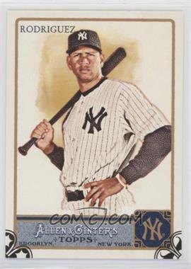 2011 Topps Allen & Ginter's - [Base] - Ginter Code Puzzle Border #260 - Alex Rodriguez