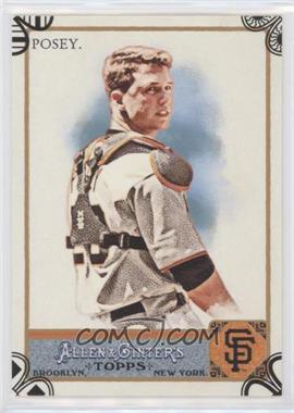 2011 Topps Allen & Ginter's - [Base] - Ginter Code Puzzle Border #265 - Buster Posey