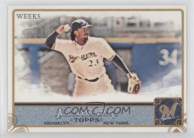 2011 Topps Allen & Ginter's - [Base] - Ginter Code Puzzle Border #288 - Rickie Weeks