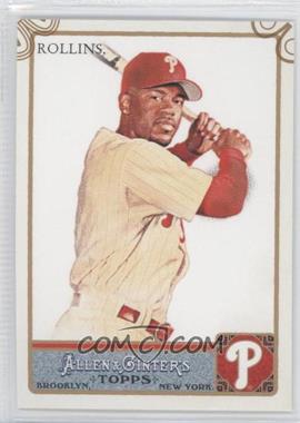 2011 Topps Allen & Ginter's - [Base] - Ginter Code Puzzle Border #31 - Jimmy Rollins