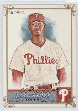 2011 Topps Allen & Ginter's - [Base] - Ginter Code Puzzle Border #324 - Domonic Brown