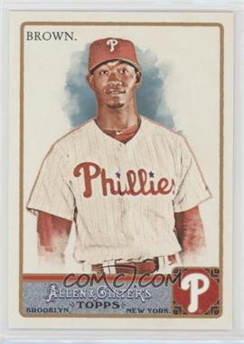 2011 Topps Allen & Ginter's - [Base] - Ginter Code Puzzle Border #324 - Domonic Brown