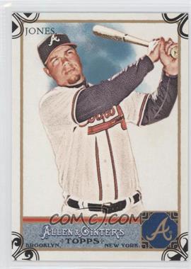 2011 Topps Allen & Ginter's - [Base] - Ginter Code Puzzle Border #53 - Chipper Jones