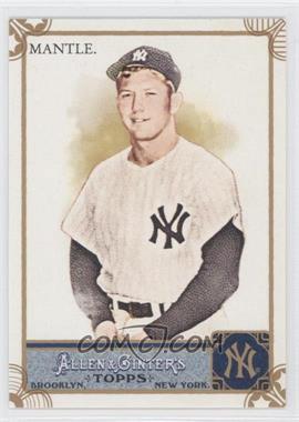 2011 Topps Allen & Ginter's - [Base] - Ginter Code Puzzle Border #7 - Mickey Mantle