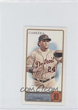 2011 Topps Allen & Ginter's - [Base] - Mini Allen & Ginter Back #10 - Miguel Cabrera