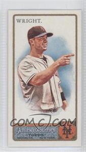 2011 Topps Allen & Ginter's - [Base] - Mini Allen & Ginter Back #160 - David Wright