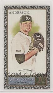 2011 Topps Allen & Ginter's - [Base] - Mini Black Border #13 - Brett Anderson