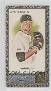 2011 Topps Allen & Ginter's - [Base] - Mini Black Border #13 - Brett Anderson