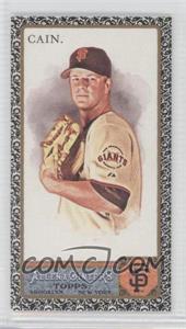 2011 Topps Allen & Ginter's - [Base] - Mini Black Border #134 - Matt Cain