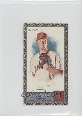 2011 Topps Allen & Ginter's - [Base] - Mini Black Border #196 - Jered Weaver