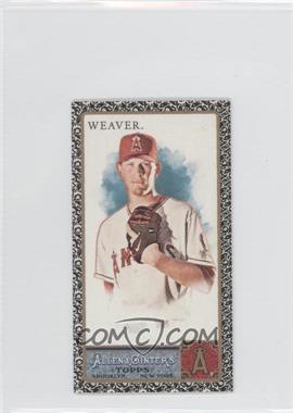 2011 Topps Allen & Ginter's - [Base] - Mini Black Border #196 - Jered Weaver