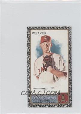 2011 Topps Allen & Ginter's - [Base] - Mini Black Border #196 - Jered Weaver