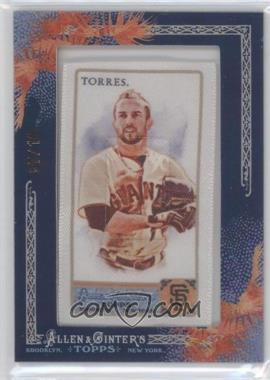 2011 Topps Allen & Ginter's - [Base] - Silk Mini Framed #103 - Andres Torres /10