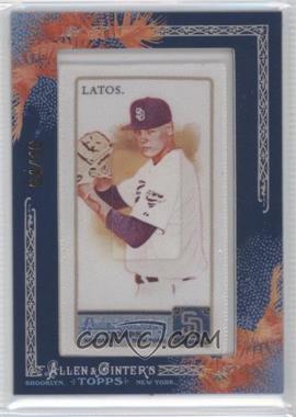 2011 Topps Allen & Ginter's - [Base] - Silk Mini Framed #162 - Mat Latos /10