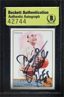 Dick Vitale [BAS Beckett Auth Sticker]