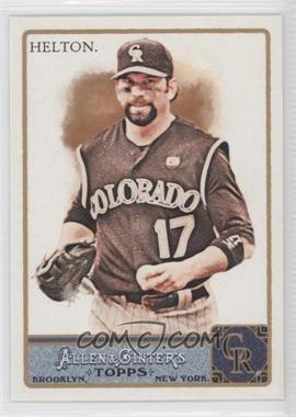 2011 Topps Allen & Ginter's - [Base] #154 - Todd Helton