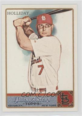 2011 Topps Allen & Ginter's - [Base] #240 - Matt Holliday