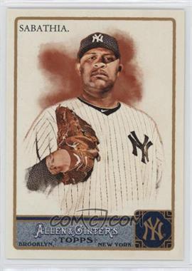 2011 Topps Allen & Ginter's - [Base] #330 - C.C. Sabathia