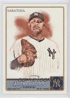 2011 Topps Allen & Ginter's - [Base] #330 - C.C. Sabathia