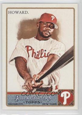 2011 Topps Allen & Ginter's - [Base] #65 - Ryan Howard