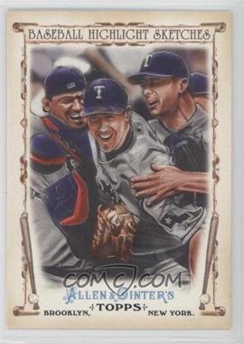 2011 Topps Allen & Ginter's - Baseball Highlight Sketches #BHS-17 - Texas Rangers Team