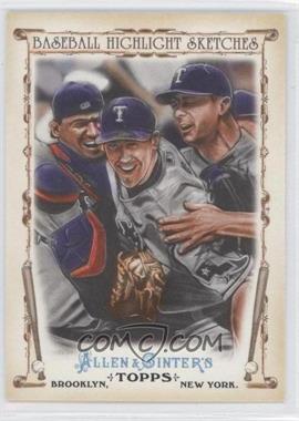 2011 Topps Allen & Ginter's - Baseball Highlight Sketches #BHS-17 - Texas Rangers Team