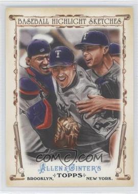 2011 Topps Allen & Ginter's - Baseball Highlight Sketches #BHS-17 - Texas Rangers Team