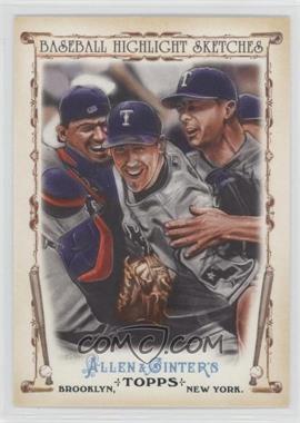 2011 Topps Allen & Ginter's - Baseball Highlight Sketches #BHS-17 - Texas Rangers Team