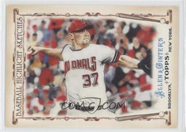 2011 Topps Allen & Ginter's - Baseball Highlight Sketches #BHS-18 - Stephen Strasburg