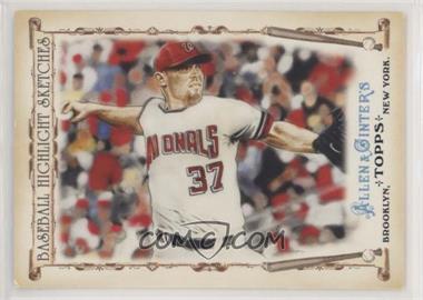 2011 Topps Allen & Ginter's - Baseball Highlight Sketches #BHS-18 - Stephen Strasburg [EX to NM]