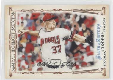 2011 Topps Allen & Ginter's - Baseball Highlight Sketches #BHS-18 - Stephen Strasburg