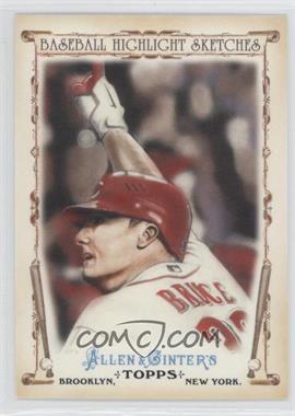 2011 Topps Allen & Ginter's - Baseball Highlight Sketches #BHS-2 - Jay Bruce