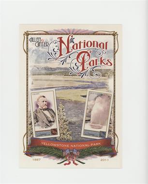 2011 Topps Allen & Ginter's - Box Loader Cabinet #CB-9 - Yellowstone National Park, Ulysses S. Grant