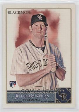 2011 Topps Allen & Ginter's - Factory Set Glossy Factory Exclusives #AGS6 - Charlie Blackmon /999