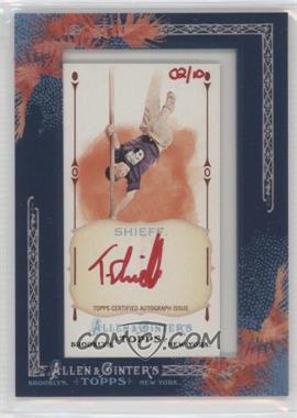 2011 Topps Allen & Ginter's - Framed Mini Autographs - Red Ink #AGA-TSC - Timothy Shieff /10