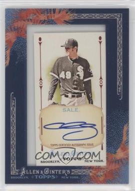 2011 Topps Allen & Ginter's - Framed Mini Autographs #AGA-CS - Chris Sale