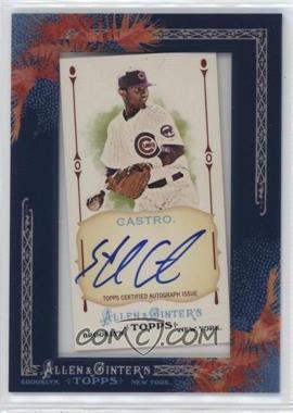 2011 Topps Allen & Ginter's - Framed Mini Autographs #AGA-SC - Starlin Castro [Good to VG‑EX]