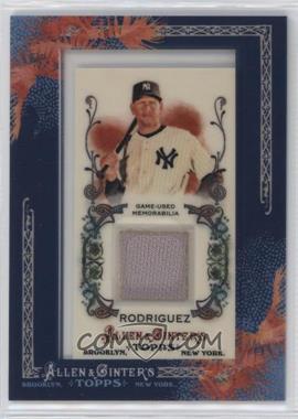 2011 Topps Allen & Ginter's - Framed Mini Relics #AGR-AR - Alex Rodriguez [EX to NM]