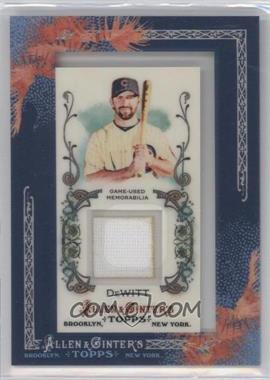 2011 Topps Allen & Ginter's - Framed Mini Relics #AGR-BD - Blake DeWitt